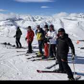 Skiing with Friends