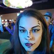 makeup for borderlands party in Seattle