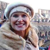 Visiting the Colisseo in Rome, Italy December 28, 2015