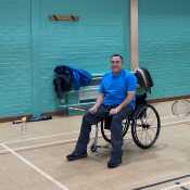 Badminton with able bodied