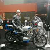 UK NEC Motorcycle Live Show 2022. BSH Custom Heroes Stand.