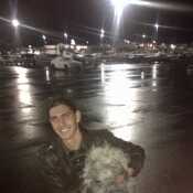 Just me and a dog I saw at Walmart ^^