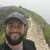 Climbed up the Great Wall of China