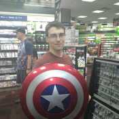 Captain america shield... I want it so bad.