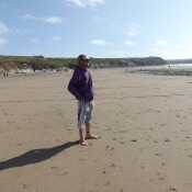 me at whitesands beach