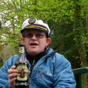 Captain of a canal boat.    Great fun weekend with friends
