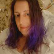 Just me with purple hair...