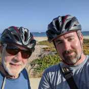Biking with my dad