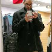 Brought myself a new coat few weeks ago... I don't go clothes shopping often