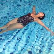 I want to lay on my back again in a pool but this time with someone who loves me