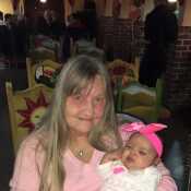 Me holding my great niece 