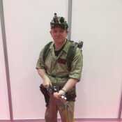 Me in cosplay, oh I love Ghostbusters