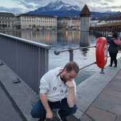 Contemplating life in Lucerne, Switzerland