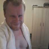 me with just a towel on