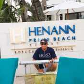 Henann Resort our hotel on the beach Boracay island
