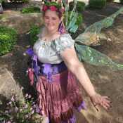 My fairy outfit for the Renaissance Festival